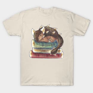 Curled Up in Studies T-Shirt